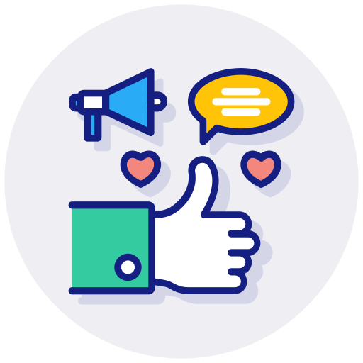 소셜 캠페인 무료 아이콘