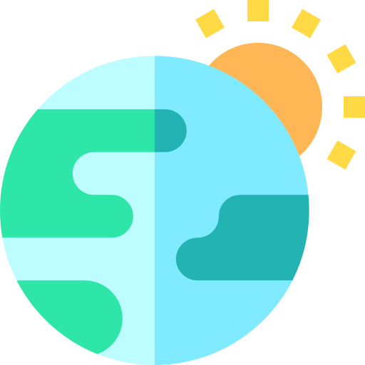 efecto invernadero icono gratis