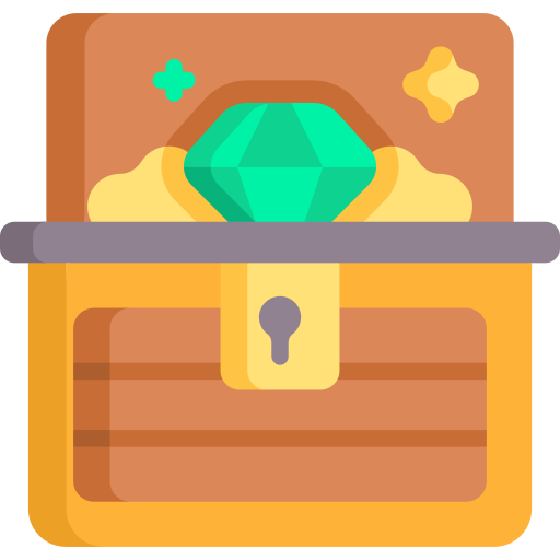 Treasure Chest Special Flat Icon