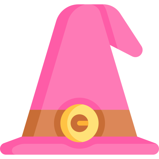 sombrero de bruja icono gratis