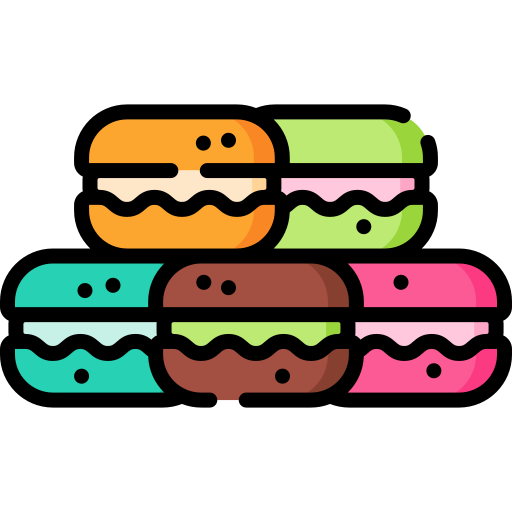 macaron grátis ícone