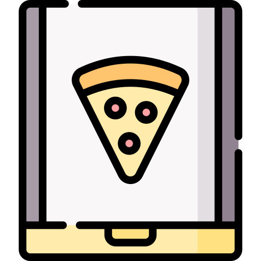 caja de pizza icono gratis