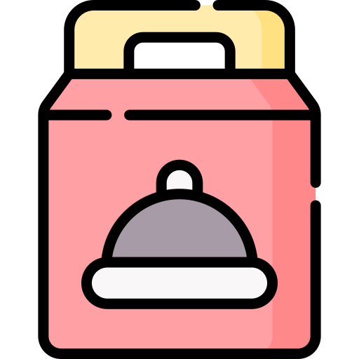 Take Away Special Lineal Color Icon