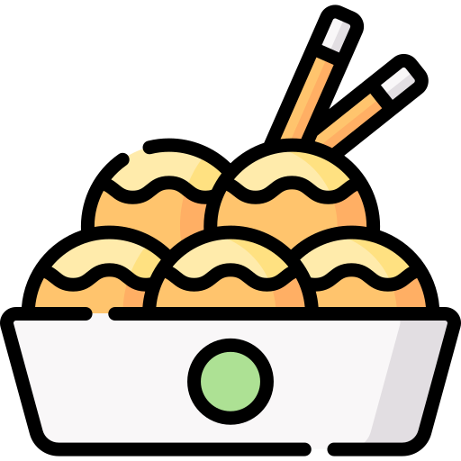 takoyaki icono gratis