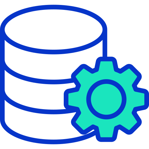 Database Generic Fill & Lineal icon