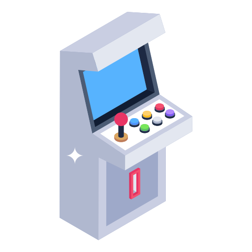 máquina de arcade icono gratis