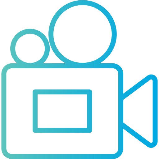 camara de video icono gratis