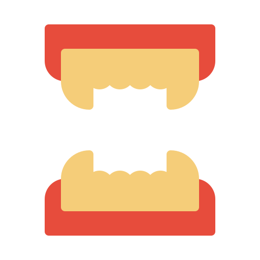 송곳니 무료 아이콘