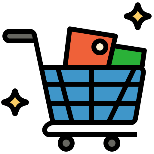 Cart Generic Outline Color icon