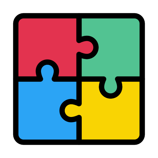 pieza de puzzle icono gratis