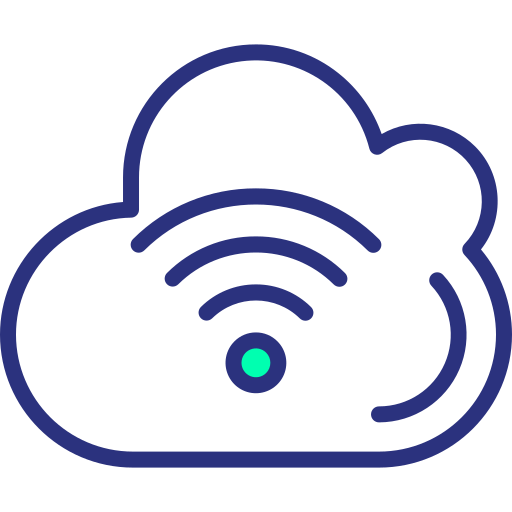 computación en la nube icono gratis