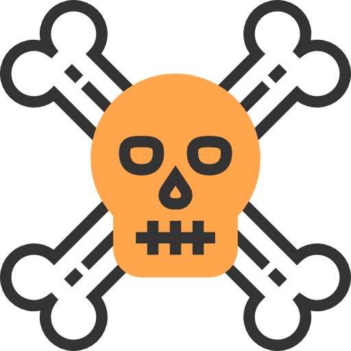 bandera pirata icono gratis