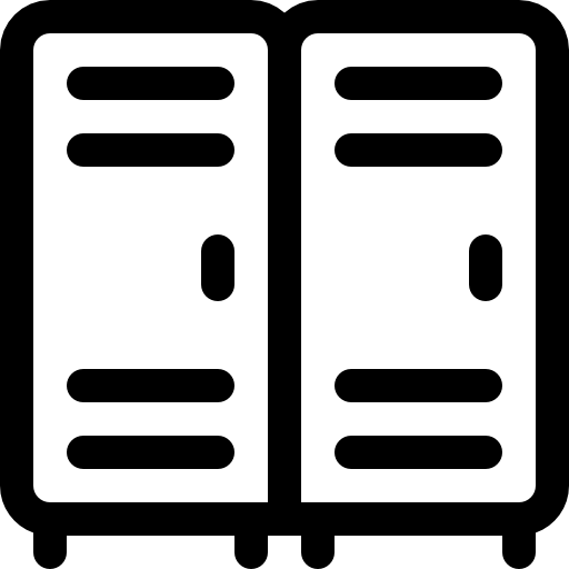 casiers Icône gratuit