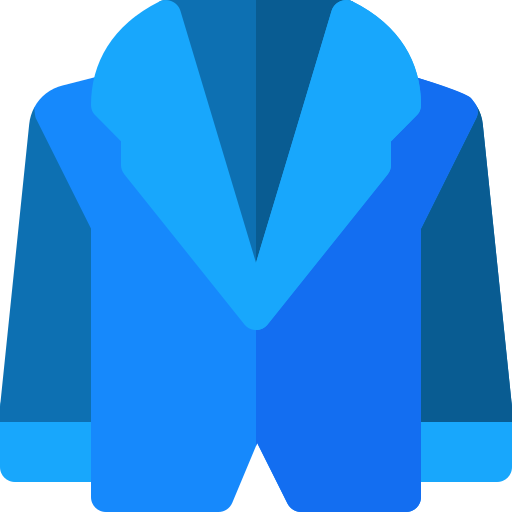 Jacket Basic Rounded Flat icon