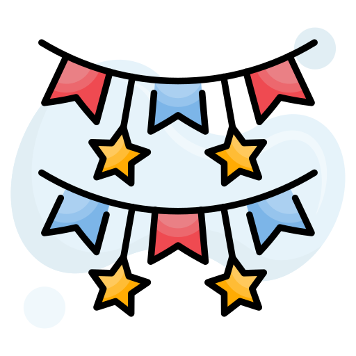 guirnalda icono gratis