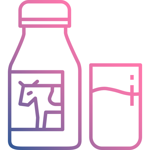 Milk Generic Gradient icon