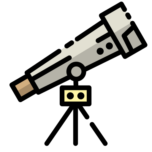Telescope free icon
