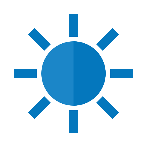 luminosité Icône gratuit