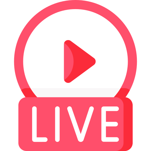 Live Streaming Icon Live Buttons Symbol Stock Vector (Royalty Free)  1751617697 | Shutterstock