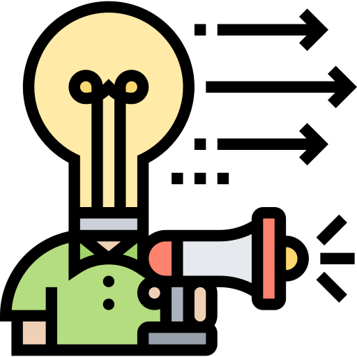 campañas icono gratis