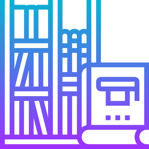 Bookshelf free icon