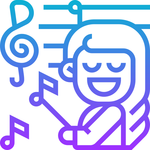 notas musicales icono gratis