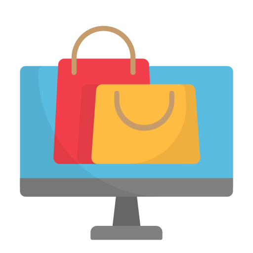 online shopping bag icon png
