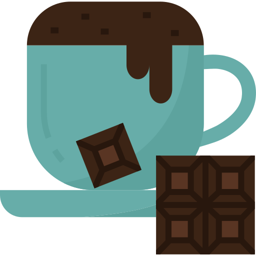 chocolate caliente icono gratis