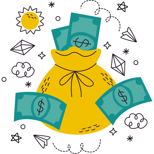 Cartoon Finance & Money Stickers Royalty Free SVG, Cliparts, Vectors, and  Stock Illustration. Image 13766927.