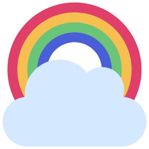 arc-en-ciel Icône gratuit