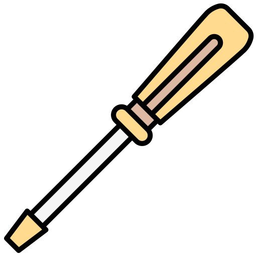 Screwdriver Generic Outline Color icon