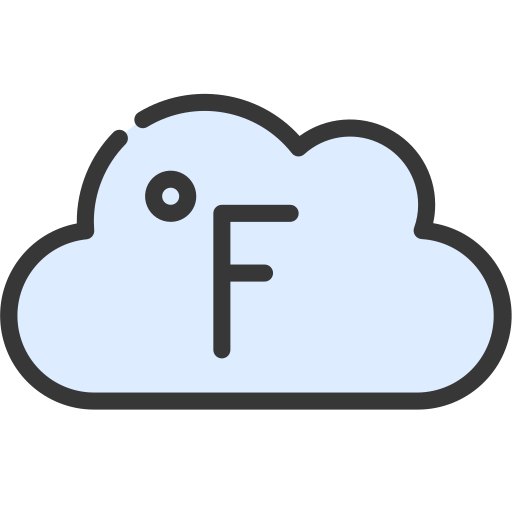 fahrenheit icono gratis