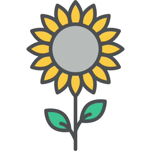 girasol icono gratis