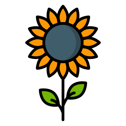 girasol icono gratis