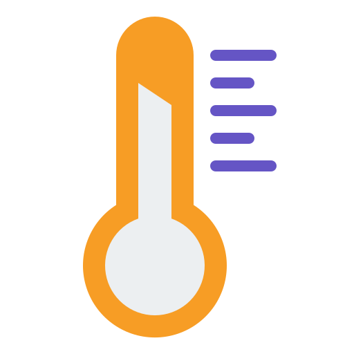Thermometer free icon