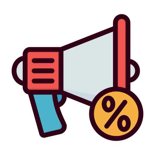 광고하는 무료 아이콘