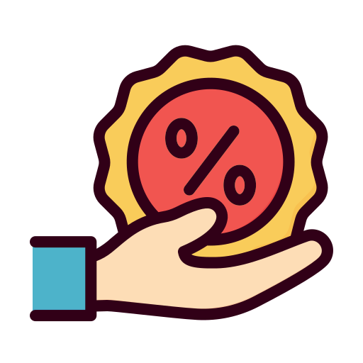 할인 무료 아이콘