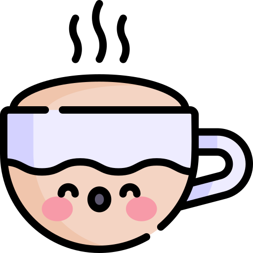 Cute coffee cup svg clip art, kawaii, drinks, mug, png