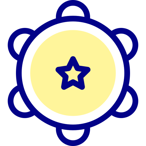 pandereta icono gratis