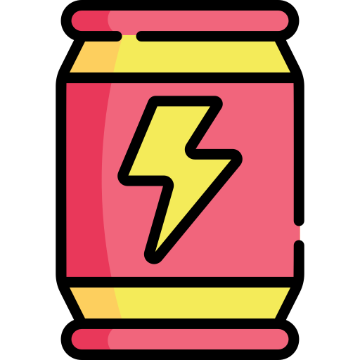 Energy drink Kawaii Lineal color icon