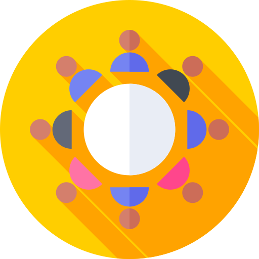 Round table free icon Round table free icon