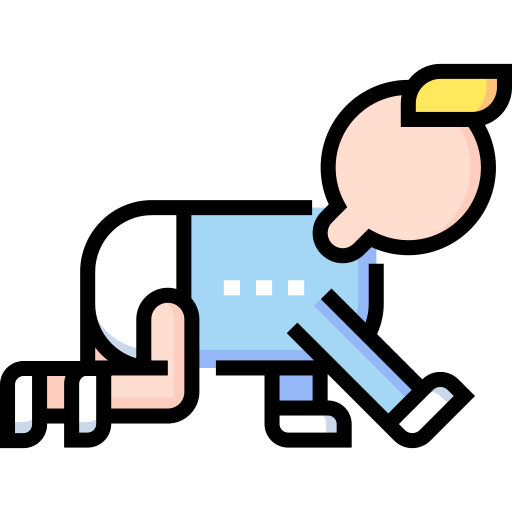 Crawl free icon