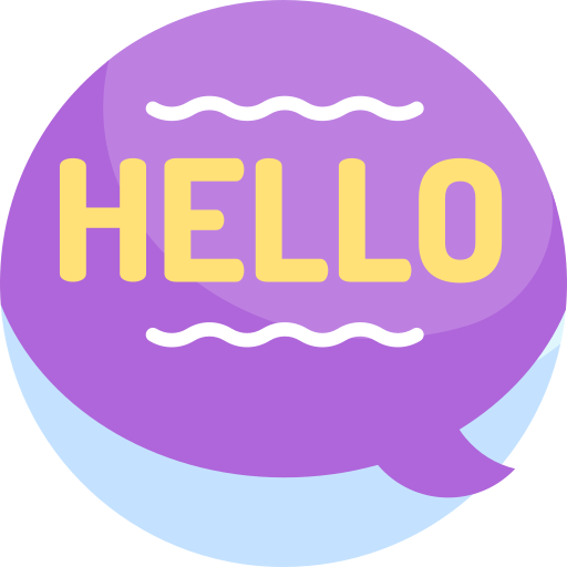 Hello Detailed Flat Circular Flat icon