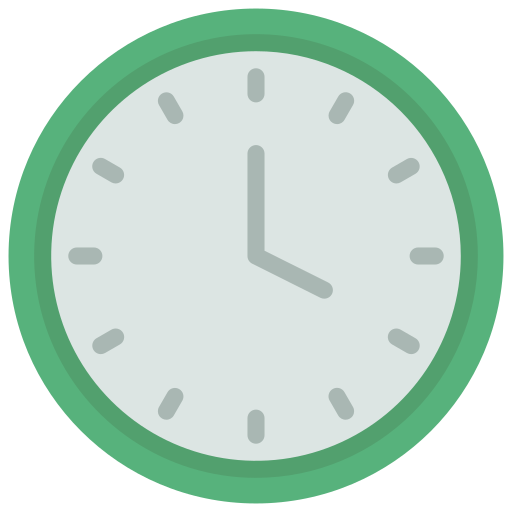 temps d'horloge Icône gratuit temps d'horloge Icône gratuit