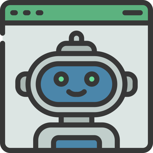 Robot assistant Juicy Fish Soft-fill icon