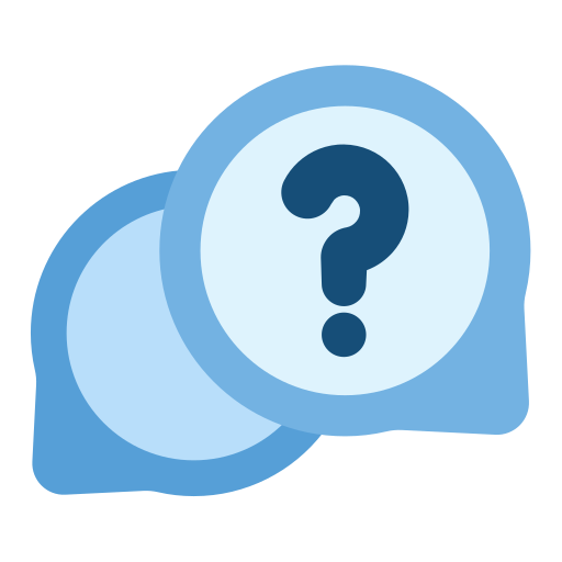 Frequently asked questions icon Generic Flat