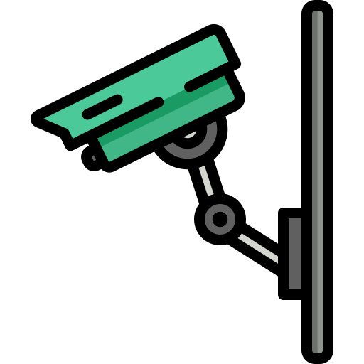 circuito cerrado de televisión icono gratis