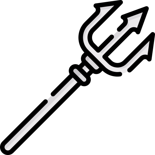 Trident free icon Trident free icon
