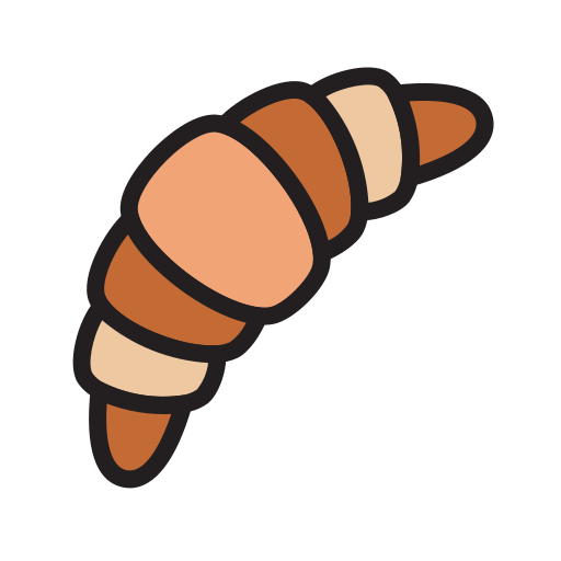 croissant grátis ícone croissant grátis ícone
