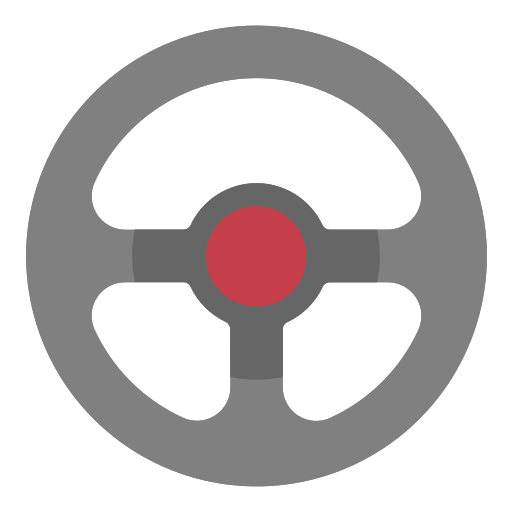 Steering wheel free icon